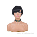 100% Human Hair Brazilian Short Pixie Cut Wigs